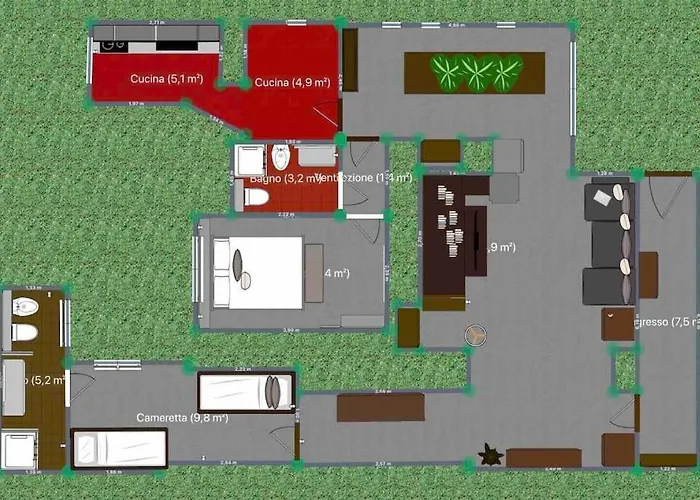 Hébergement de vacances Large Taverna 2br 2ba Steps To Lift Full Kitchen